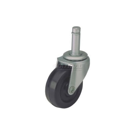 Algood Algood Standard Series Chair Caster with Hard Rubber Wheel S823375SX1-U - Stem Type A S823375SX1-U